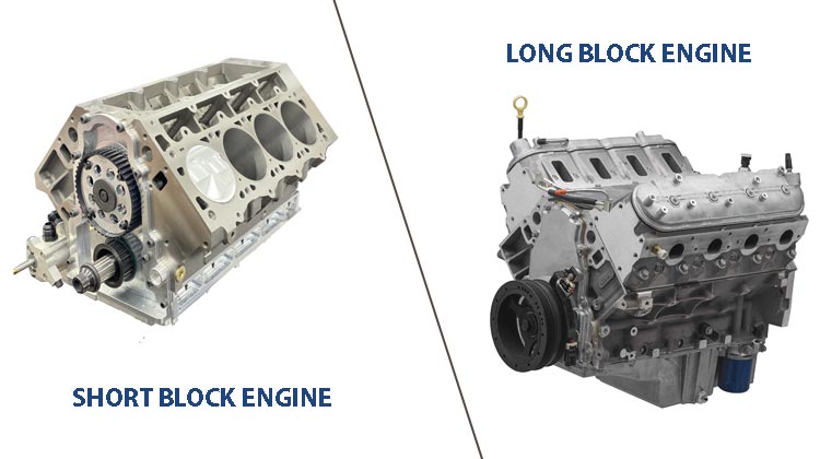 Short Block vs Long Block Car Engine